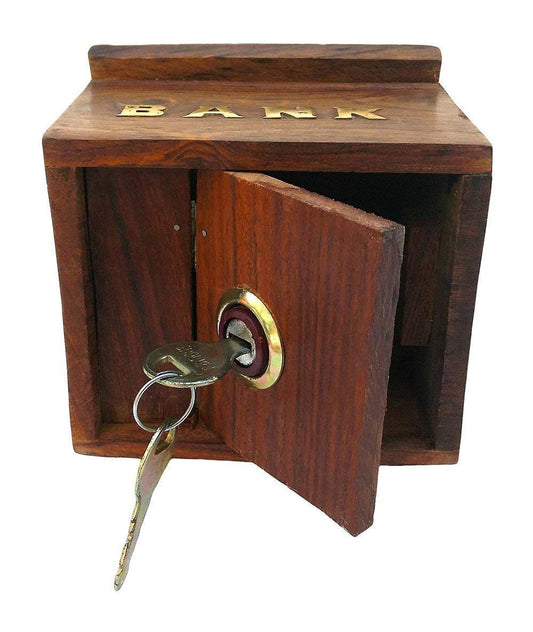 Wooden Money Bank/Piggy Bank